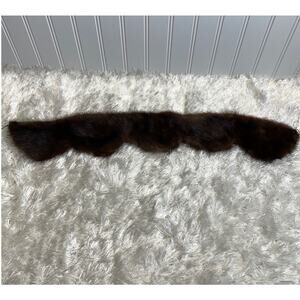 Real Fur Coat Collar Removed from Vintage Coat ? Mink
